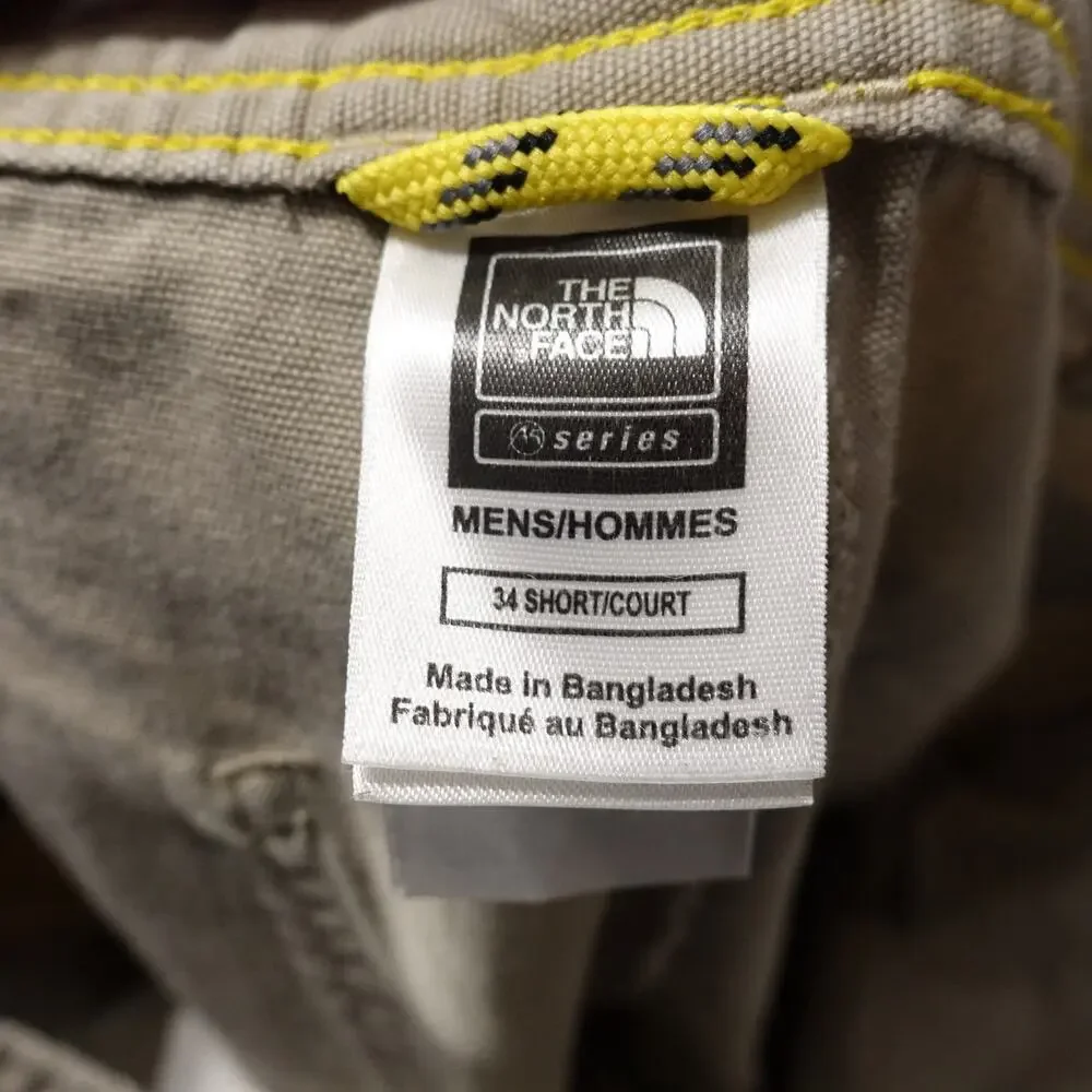 THE‎ NORTH FACE AF SERIES TAN DUCK CANVAS CARGO PANTS MENS SIZE 34 SHORT